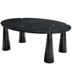 Angelo Mangiarotti für Skipper: Esstisch „Eros“ aus Marquina-Marmor