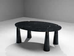 Angelo Mangiarotti para Skipper Mesa de comedor "Eros" de mármol Marquina
