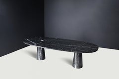 Angelo Mangiarotti for Skipper 'Eros' Large Oval dining table or Executive Desk.