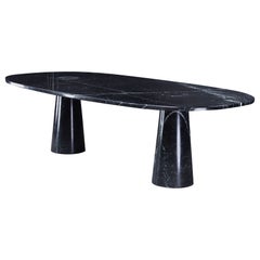 Angelo Mangiarotti for Skipper 'Eros' Large Oval dining table or Executive Desk.