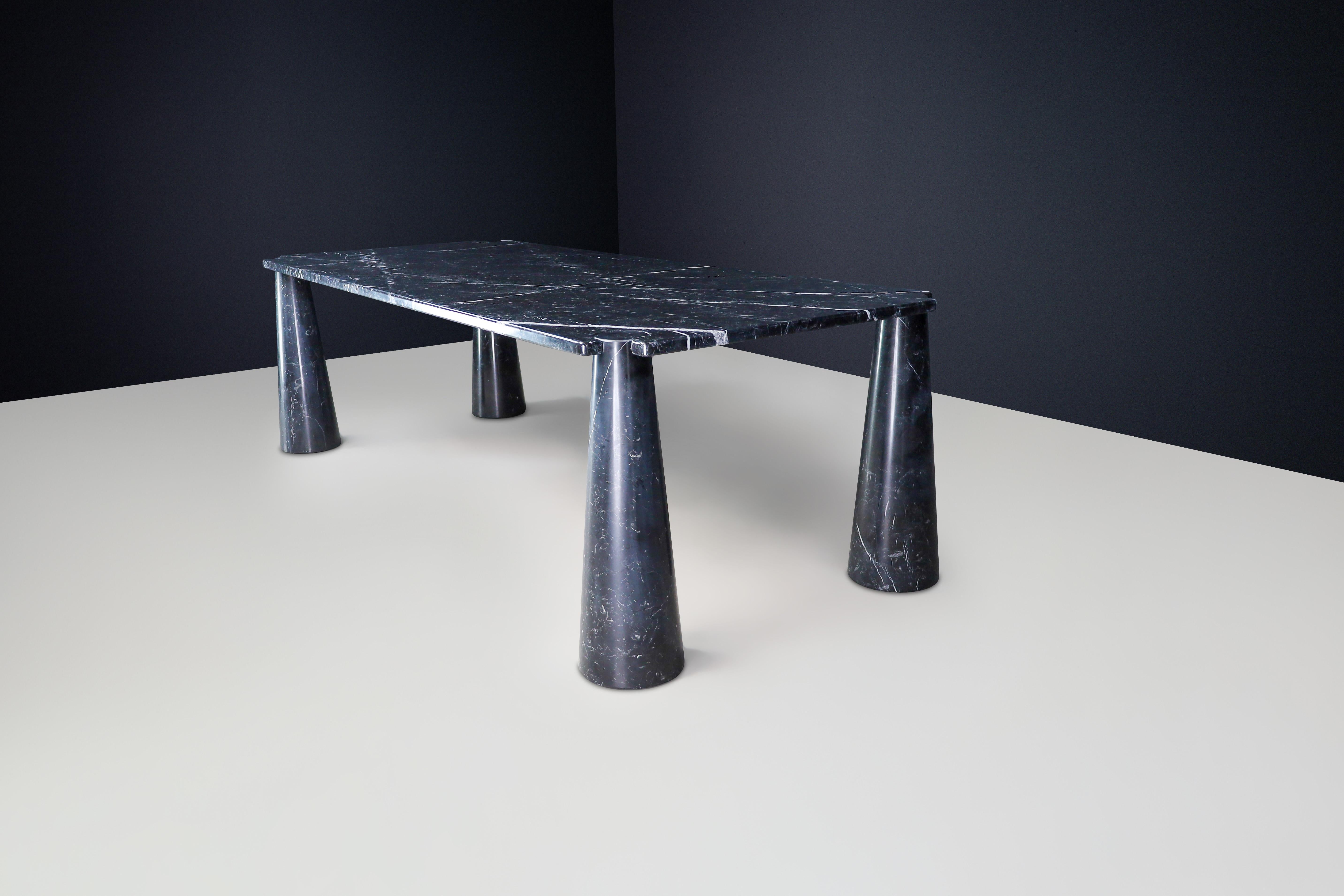 Post-Modern Angelo Mangiarotti for Skipper Eros Rectangular Dining table- Executive desk For Sale
