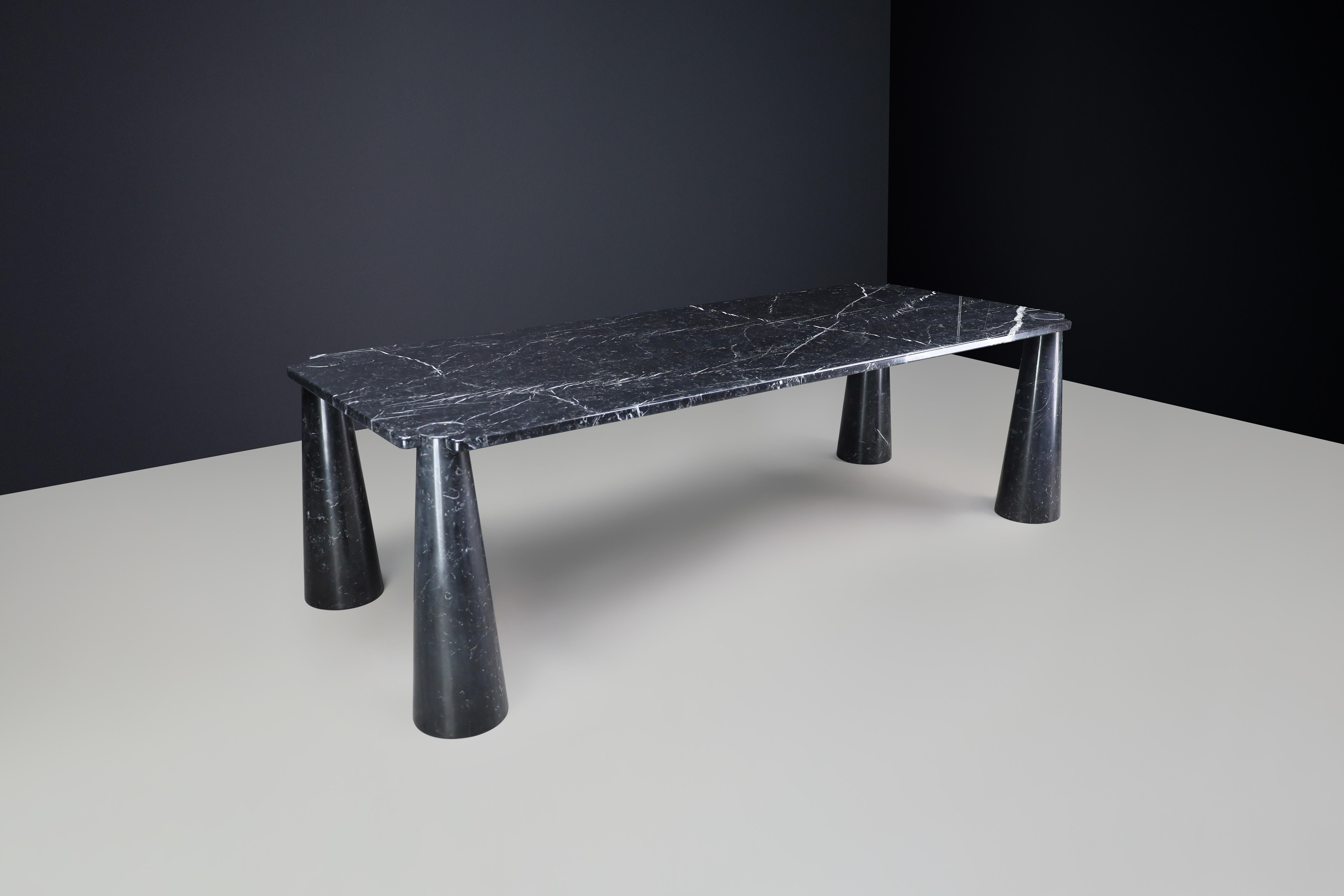 Angelo Mangiarotti for Skipper Eros Rectangular Dining table- Executive desk For Sale 1