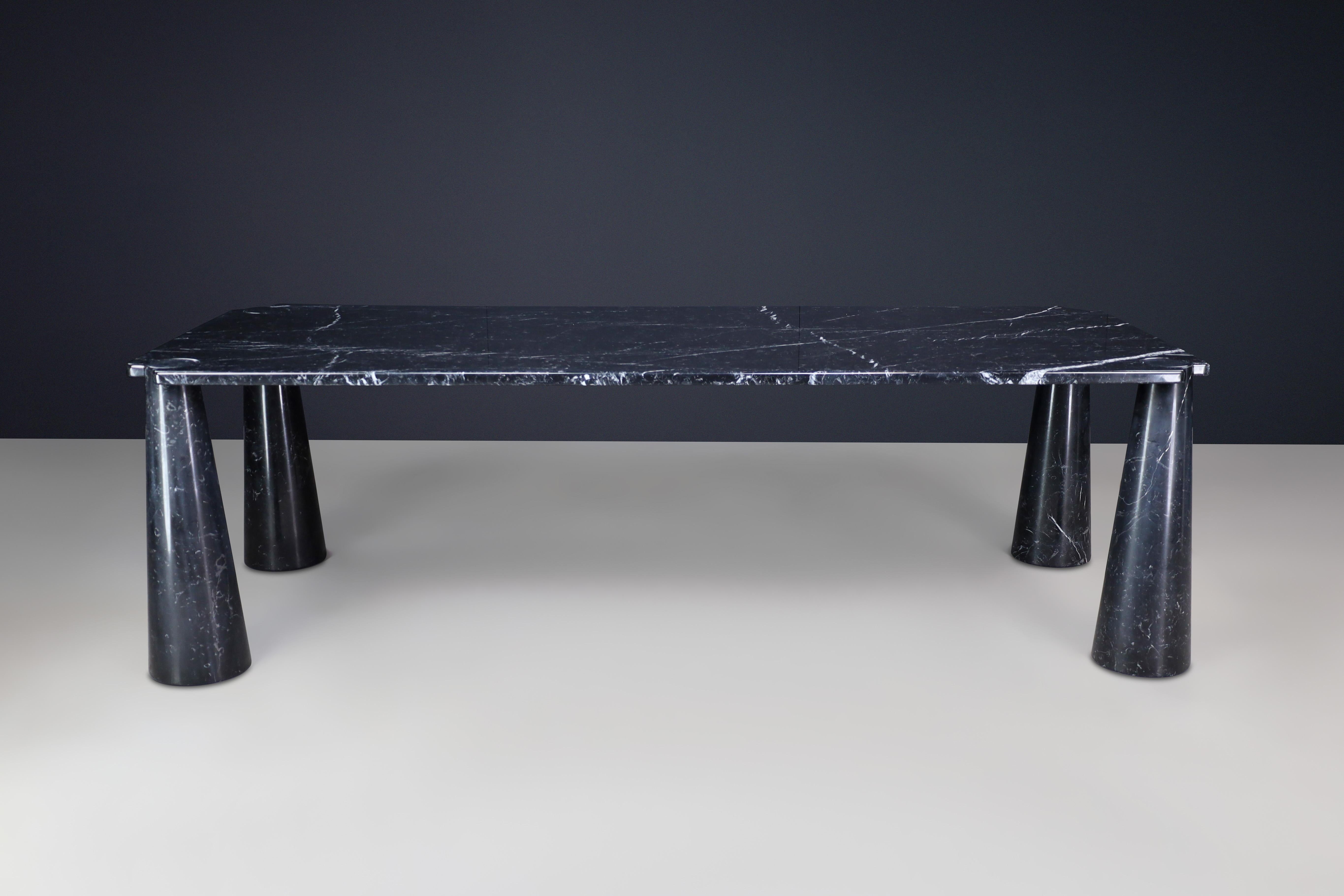 Angelo Mangiarotti for Skipper Eros Rectangular Dining table- Executive desk For Sale 3