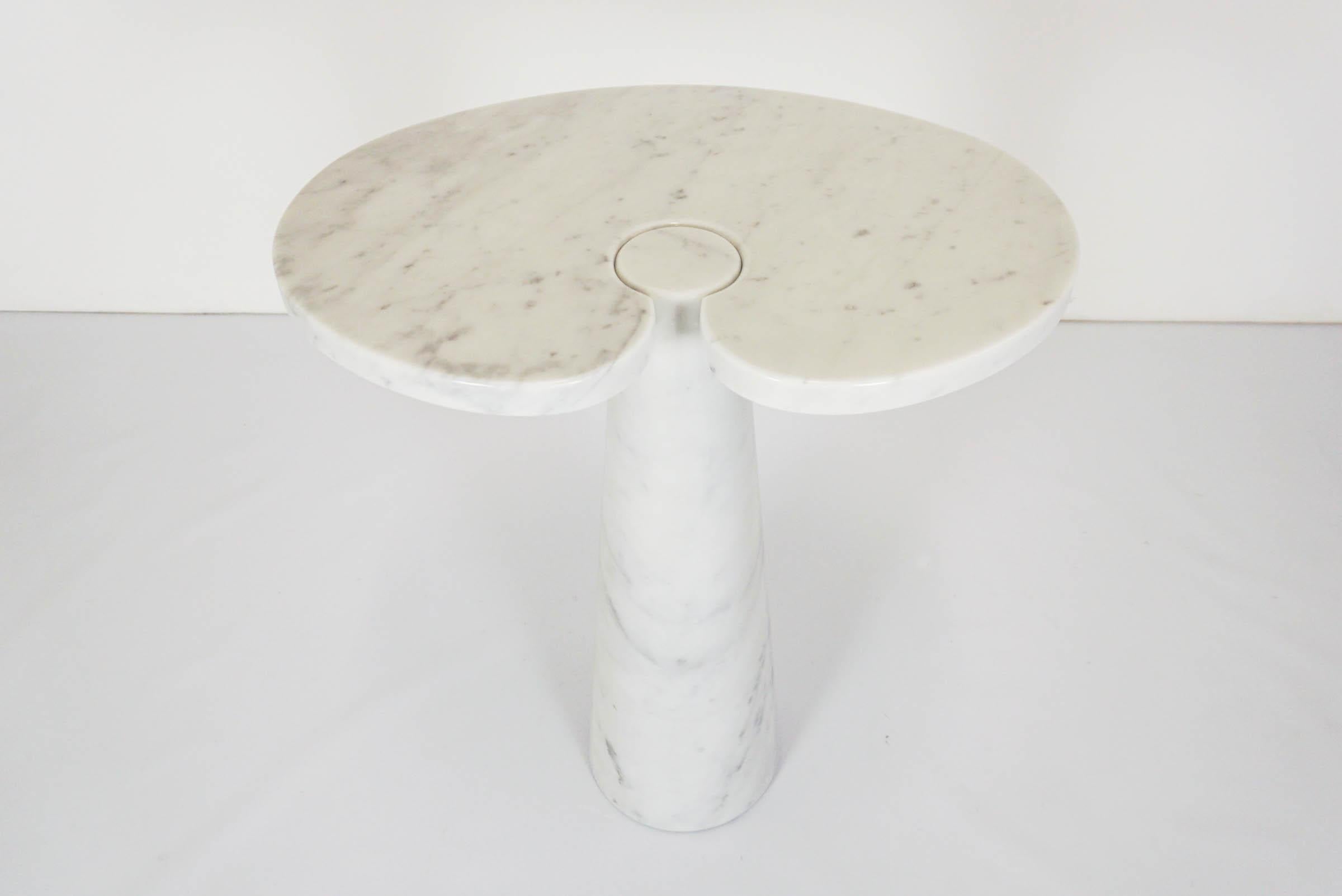 Mid-Century Modern Angelo Mangiarotti for Skipper Gueridon Side Table Mod. Eros