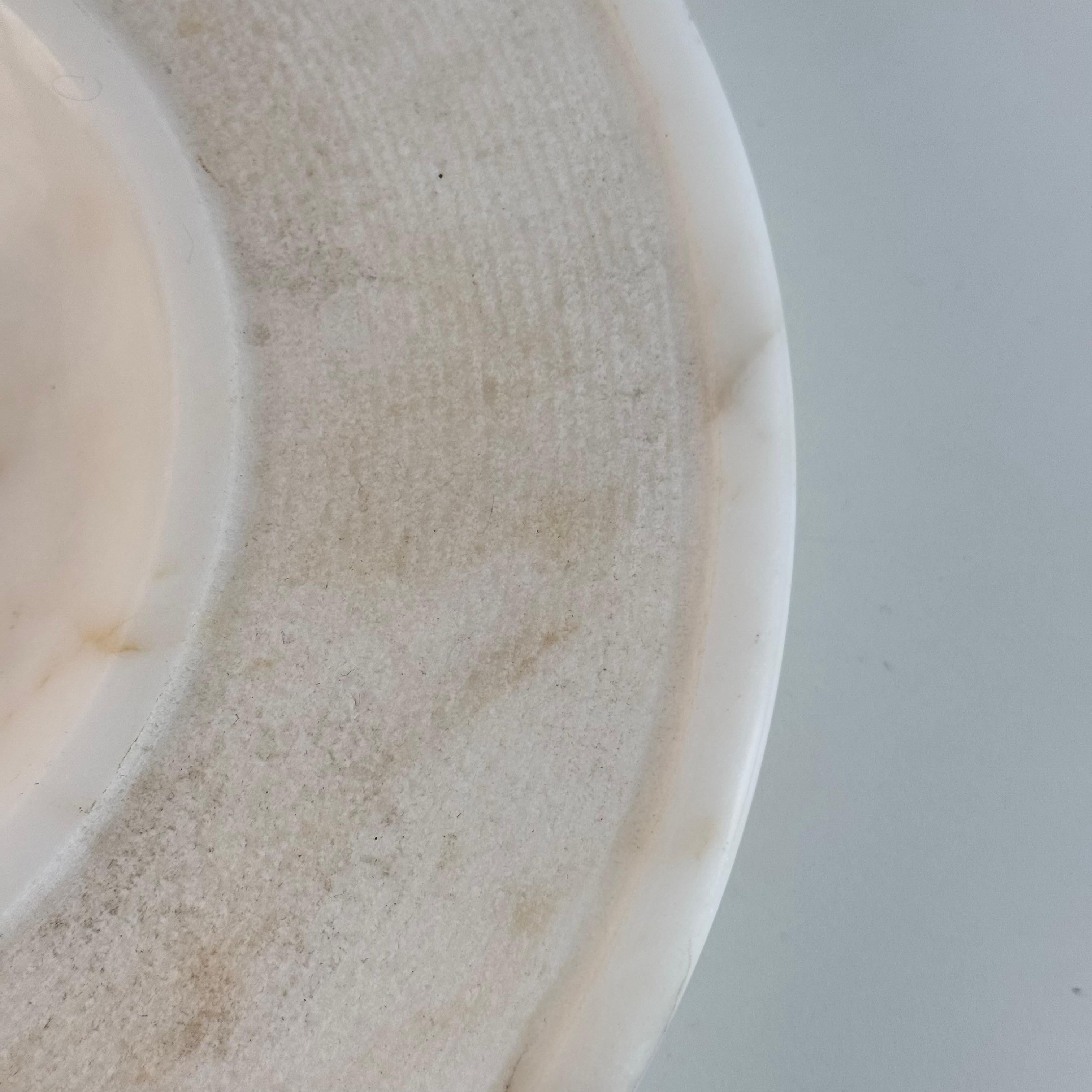 Angelo Mangiarotti for Skipper – Hand-Carved Carrara Marble Centrepiece / Vide-P im Angebot 3