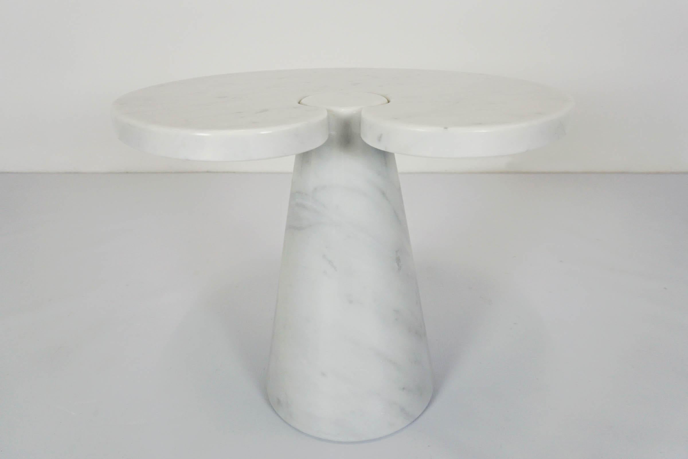 Mid-Century Modern Angelo Mangiarotti for Skipper Low Side Table Mod. Eros