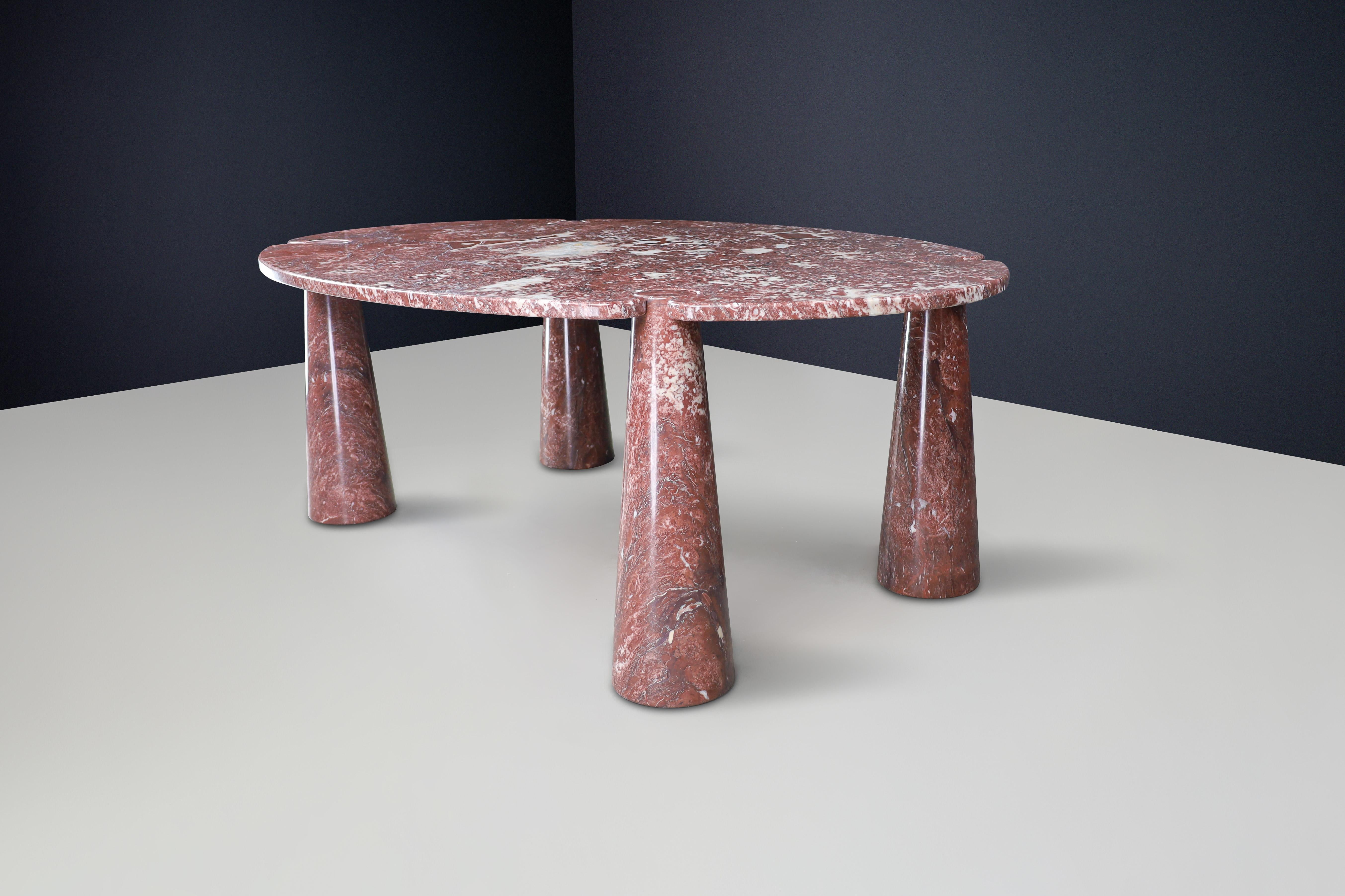 Mid-Century Modern Angelo Mangiarotti pour Skipper Table de salle à manger 
