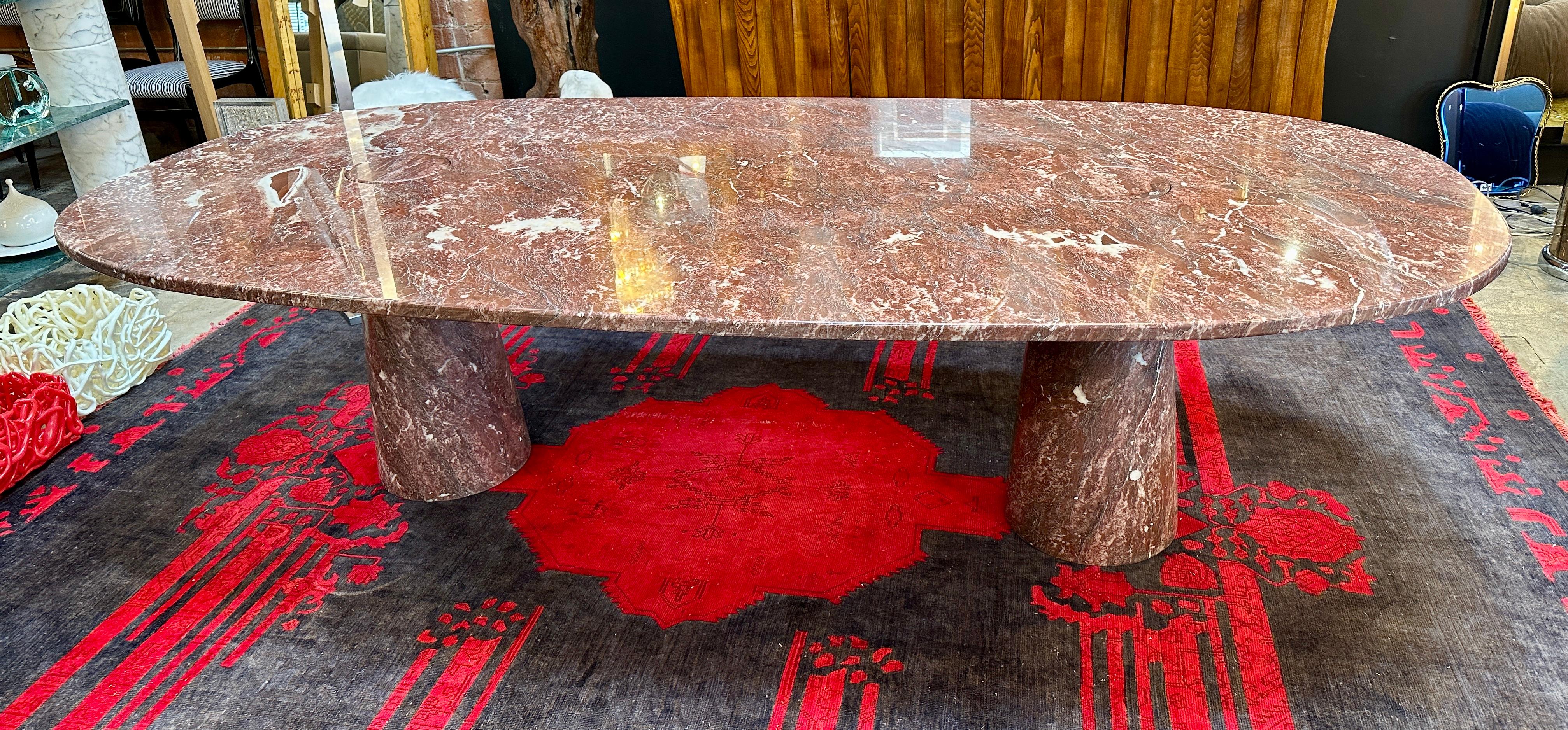 Mid-Century moderno Angelo Mangiarotti per skipper Tavolo da pranzo 