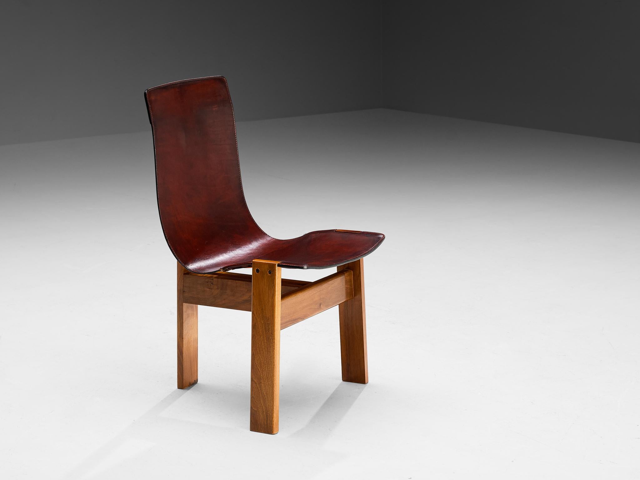 Italian Angelo Mangiarotti for Skipper 'Tre 3' Dining Chairs