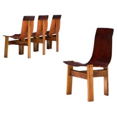 Angelo Mangiarotti for Skipper 'Tre 3' Dining Chairs