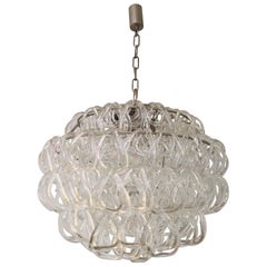 Angelo Mangiarotti 
Giogali
 Glass Chandelier
