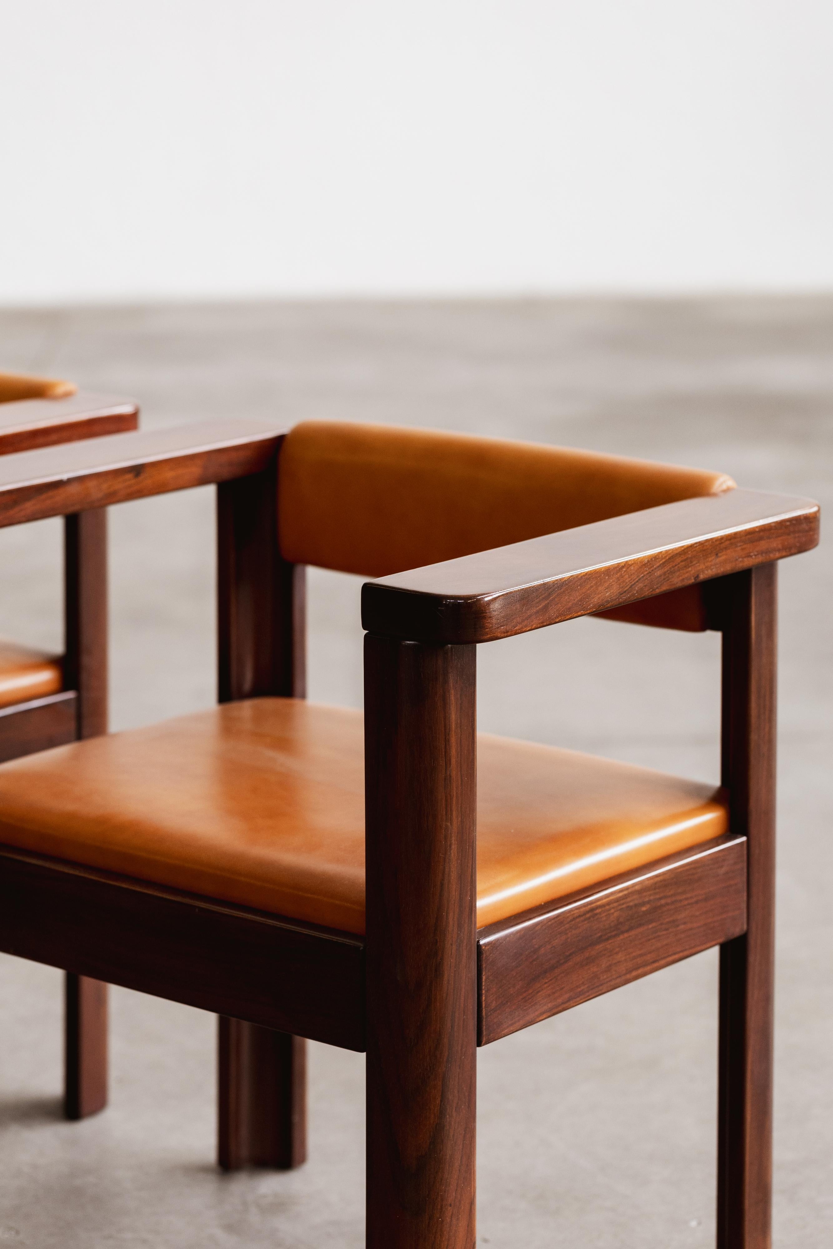 Fauteuils Idlor Angelo Mangiarotti pour Lorenzon, années 1960, lot de 2 Bon état - En vente à Lonigo, Veneto
