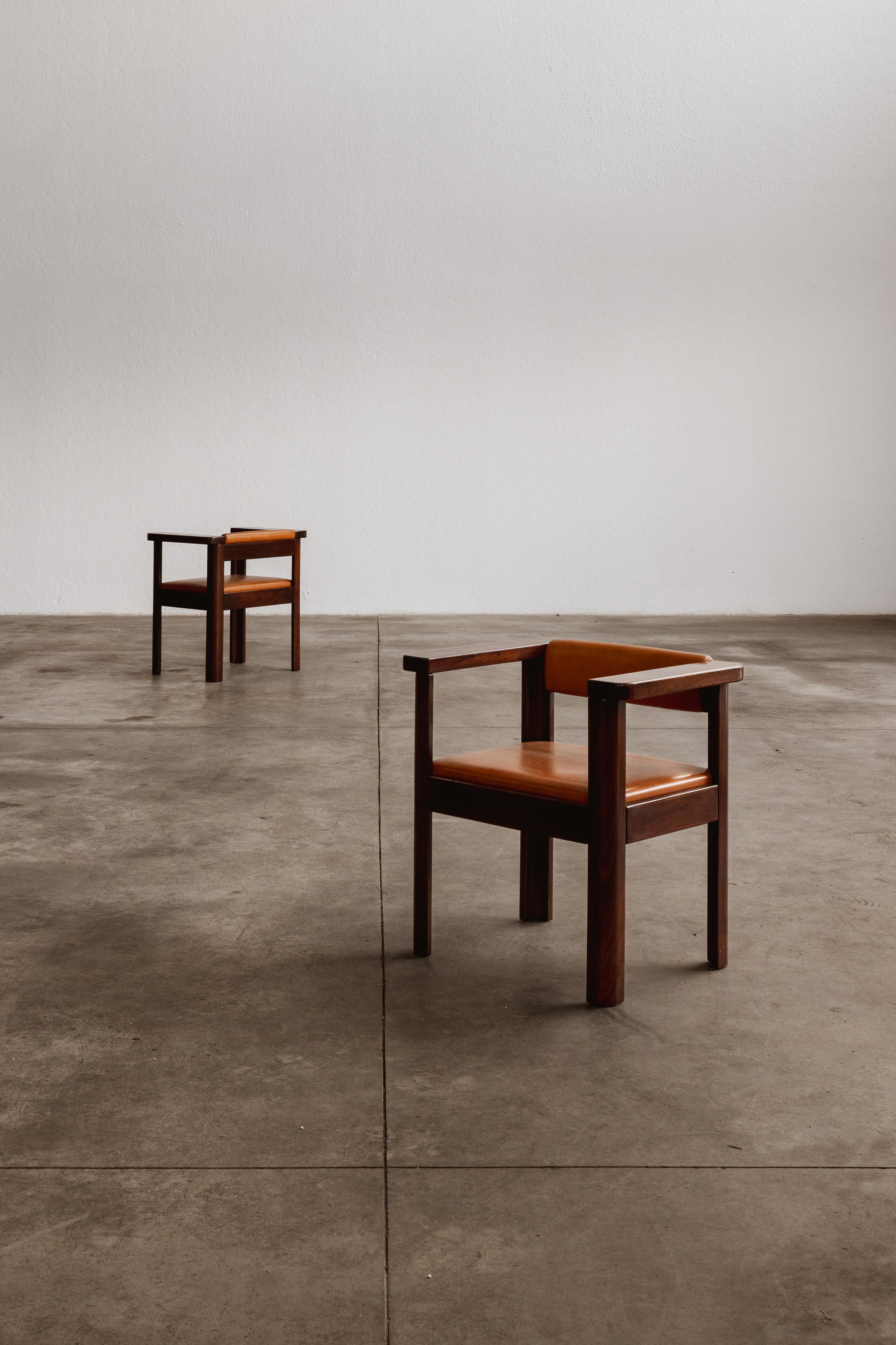 Milieu du XXe siècle Fauteuils Idlor Angelo Mangiarotti pour Lorenzon, années 1960, lot de 2 en vente