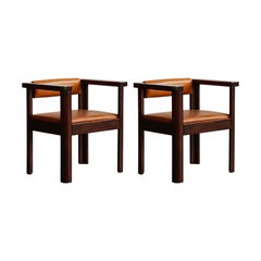 Poltrone "Idlor" di Angelo Mangiarotti per Lorenzon, anni '60, Set di 2