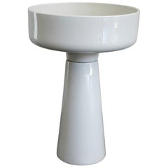 Jardinière sur pied en céramique italienne Angelo Mangiarotti pour Fratelli Brambilla, 1968