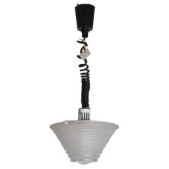 Angelo Mangiarotti lampada a sospensione per Artemide 1970s.