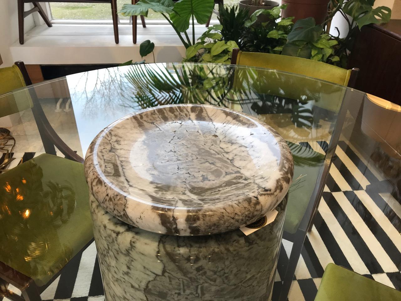 Angelo Mangiarotti Large Italian Marble Dining Table Model Castore, 1975 For Sale 6