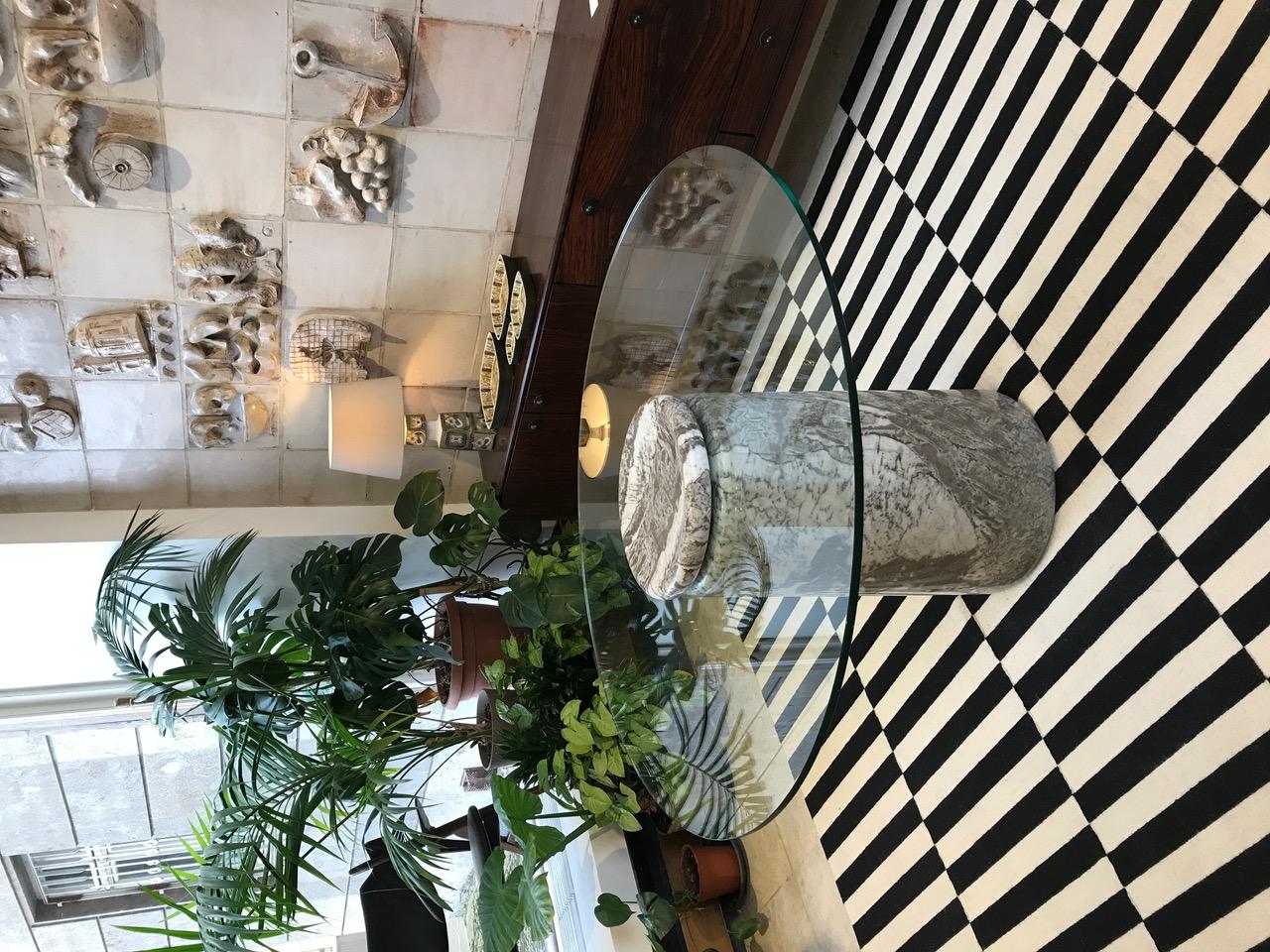 Angelo Mangiarotti Large Italian Marble Dining Table Model Castore, 1975 For Sale 9
