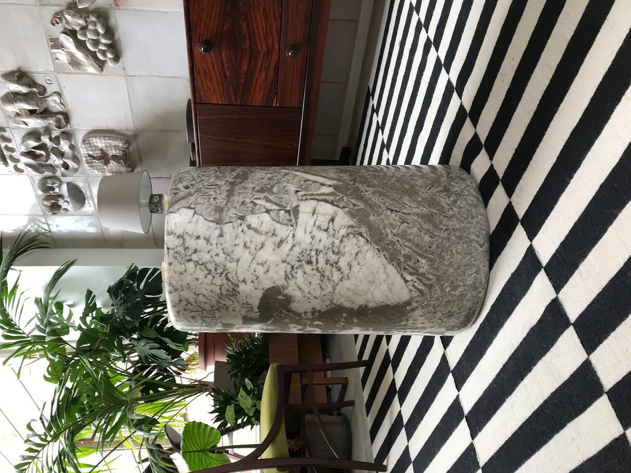 Angelo Mangiarotti Large Italian Marble Dining Table Model Castore, 1975 For Sale 14