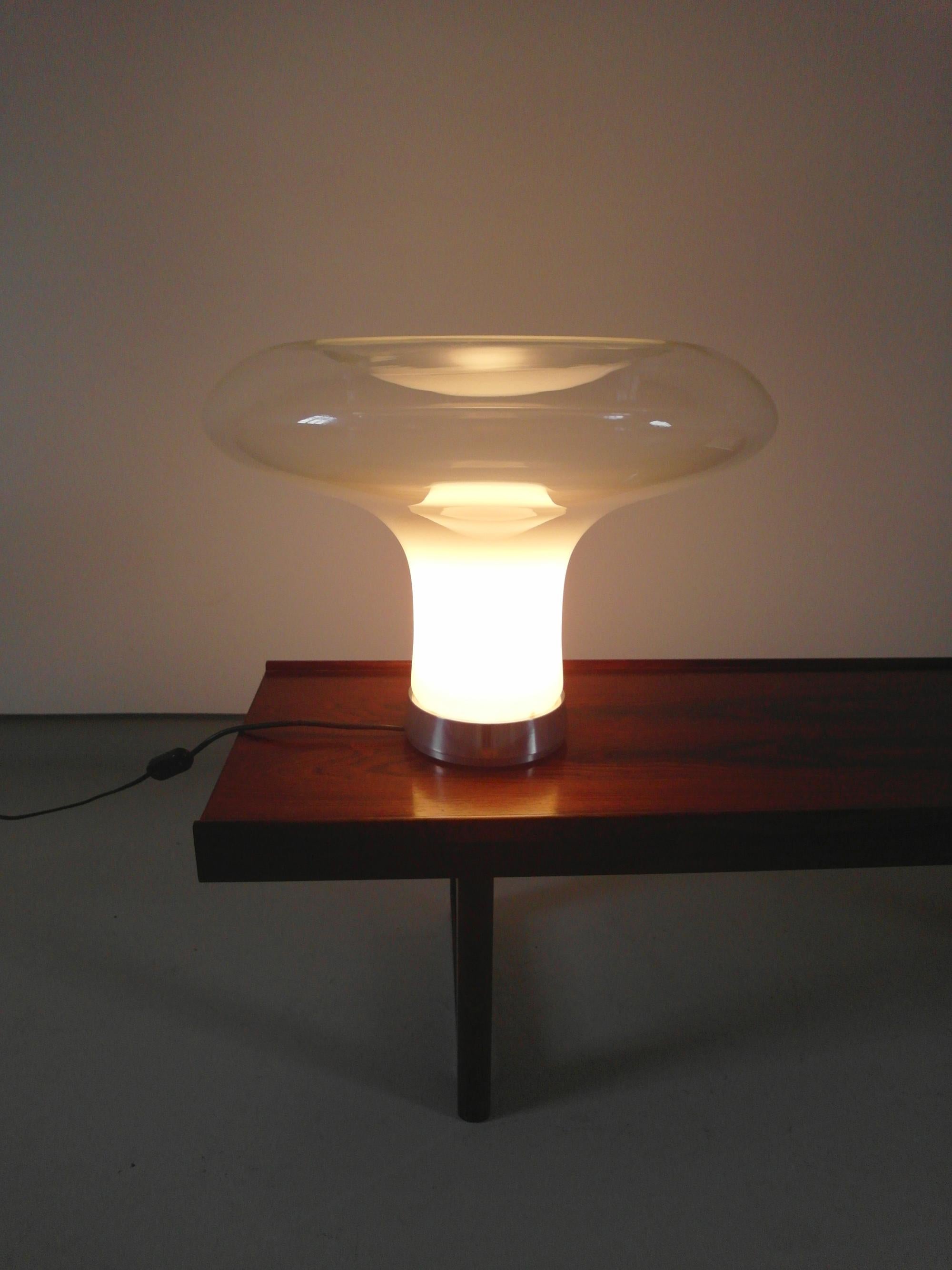 Angelo Mangiarotti Lesbo table lamp for Artemide, Italy, 1967 8