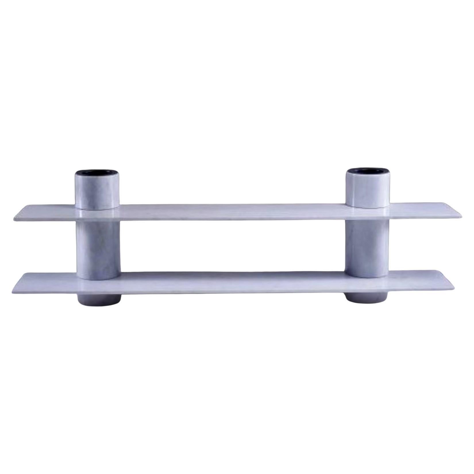 Angelo Mangiarotti Loico Carrara Marble Bookcase