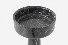 Angelo Mangiarotti Lovely Black Marble Sculpture