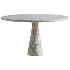 Angelo Mangiarotti M1 Carrara Marble Dining Table