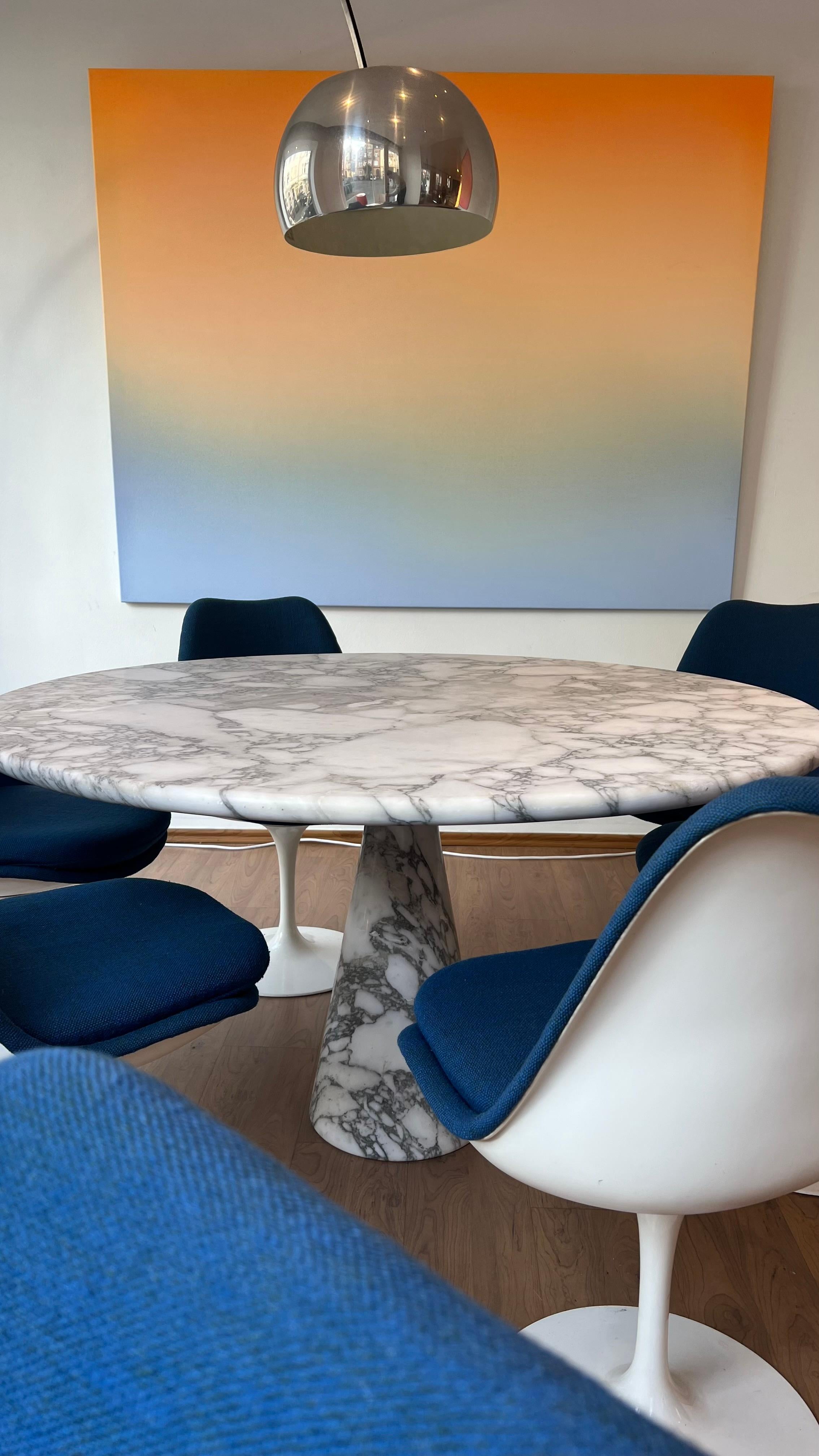 Late 20th Century Angelo MANGIAROTTI M1 Dining Table By Skipper For Sale
