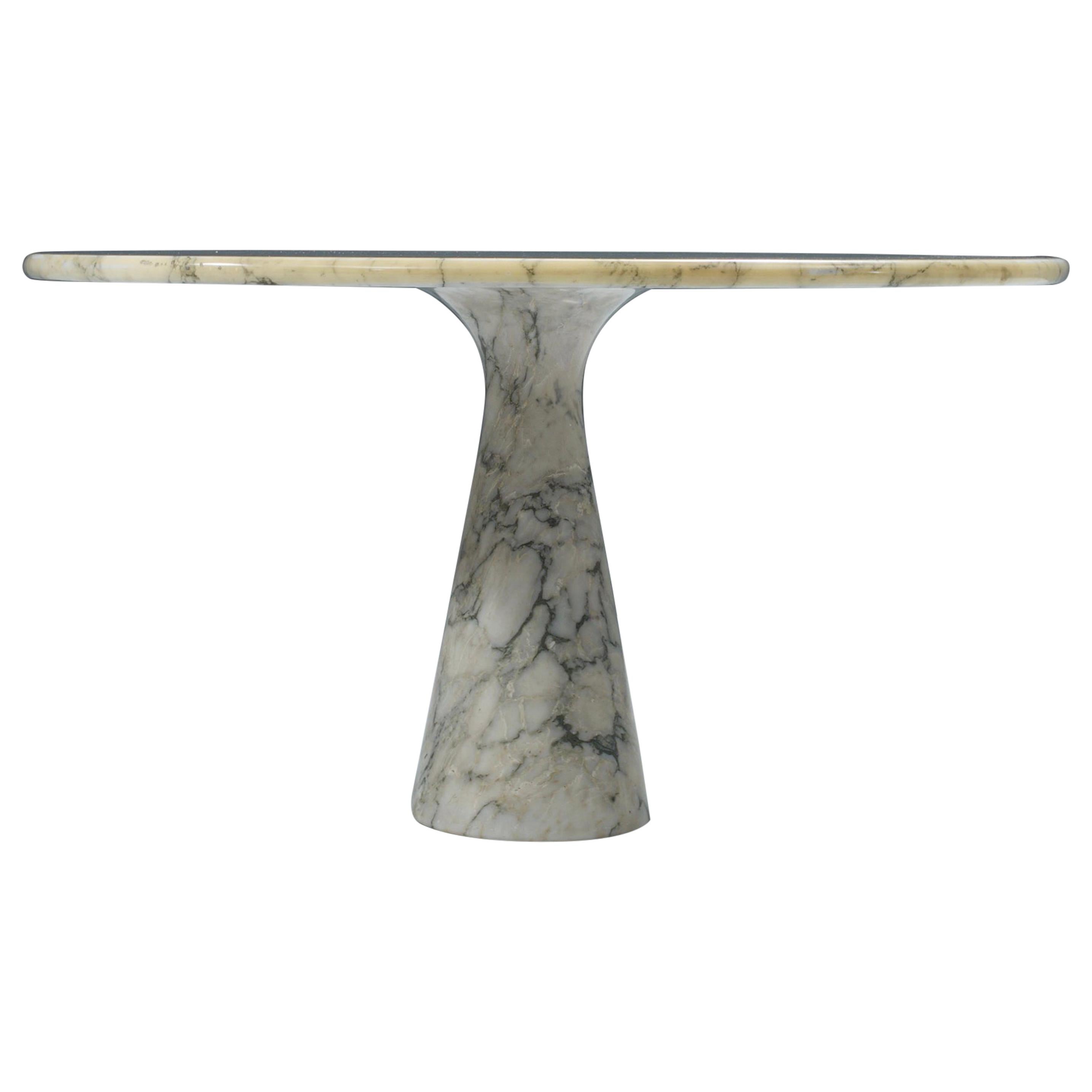 Angelo Mangiarotti 'M1' Dining Table for Skipper in Carrara Marble, Italy, 1958