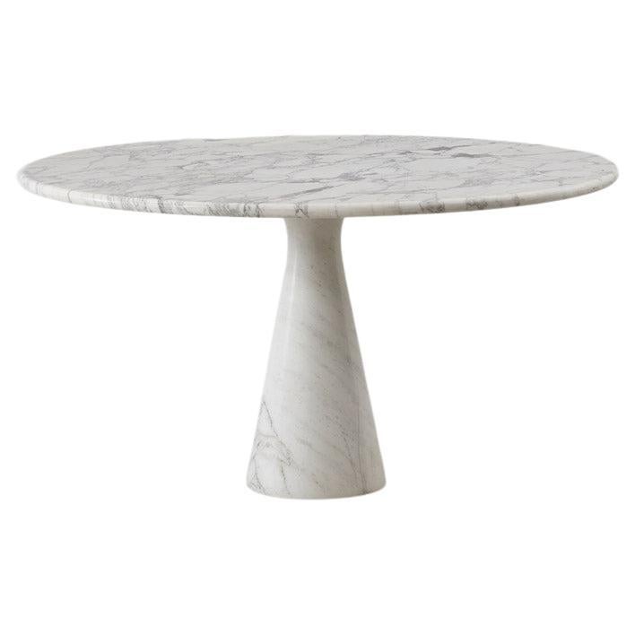 Angelo Mangiarotti M1 Dining Table in Arabescato Marble for Skipper, Italy 1969 For Sale