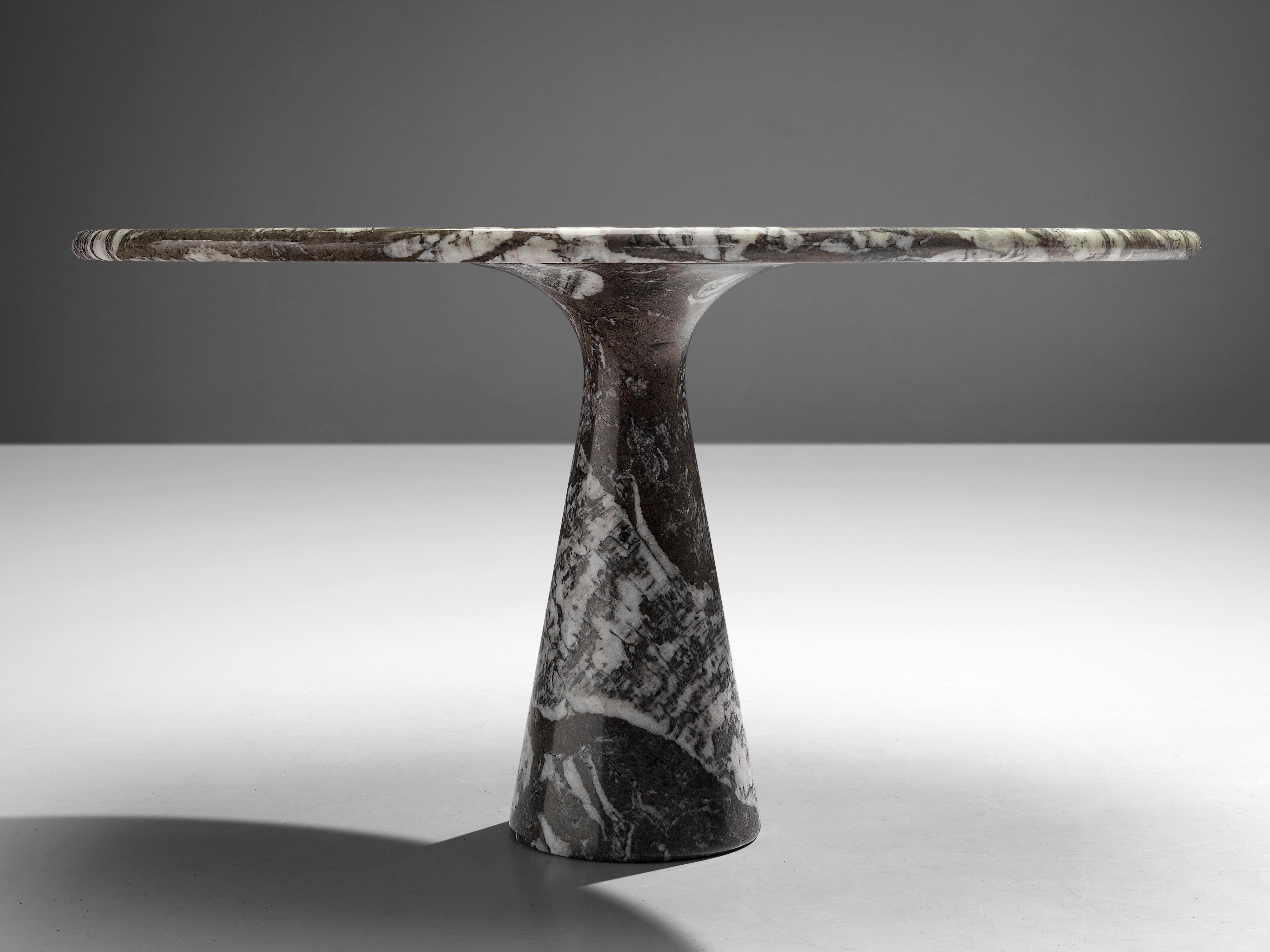 Angelo Mangiarotti M1 Dining Table in Patterned Marble 1