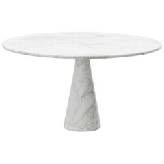 Angelo Mangiarotti M1 T70 Dining Table Carrara Marble, Italy, 1969