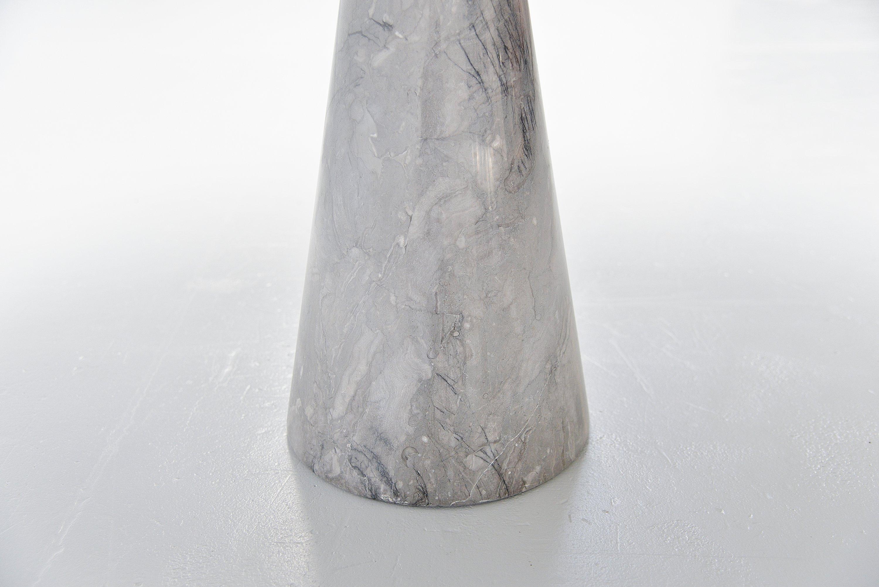 Angelo Mangiarotti M1 T70 Table Grey Marble Skipper, 1969 1