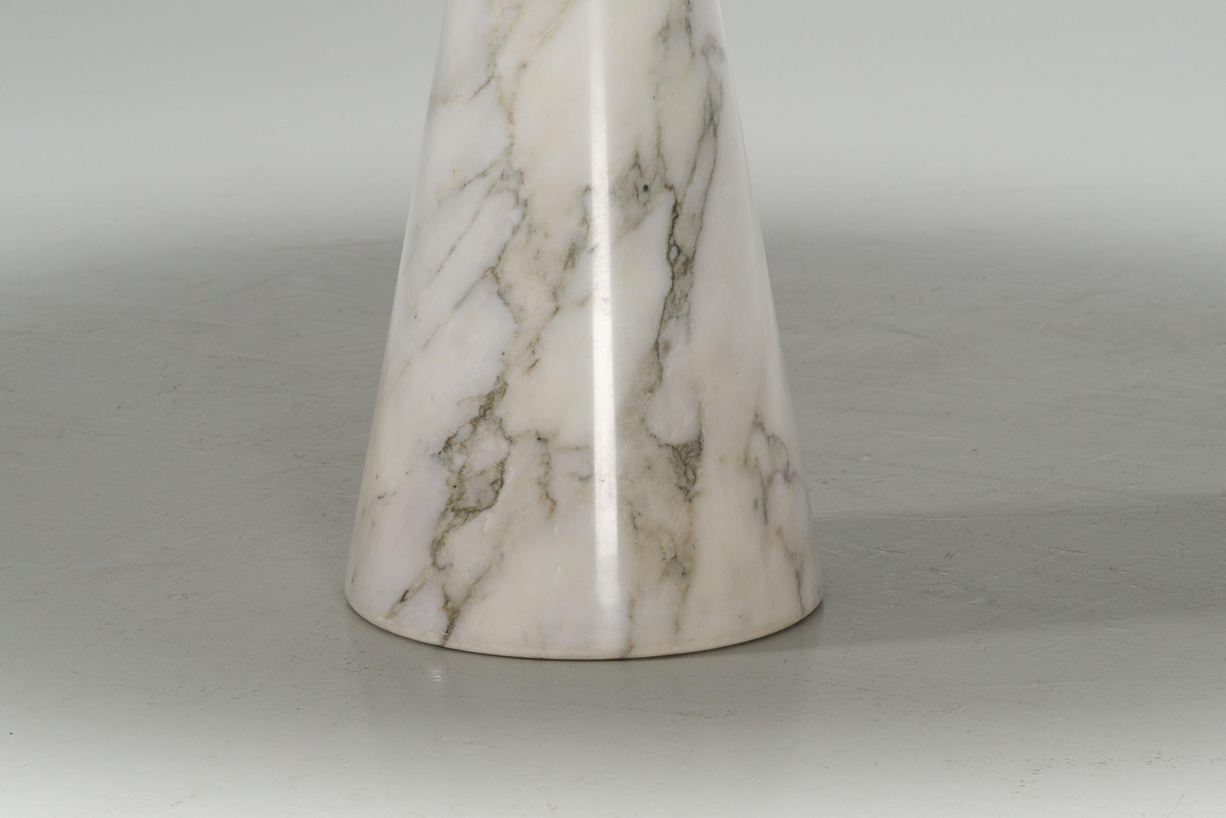 Carrara Marble Angelo Mangiarotti M1T70 dining table Skipper Italy 1969