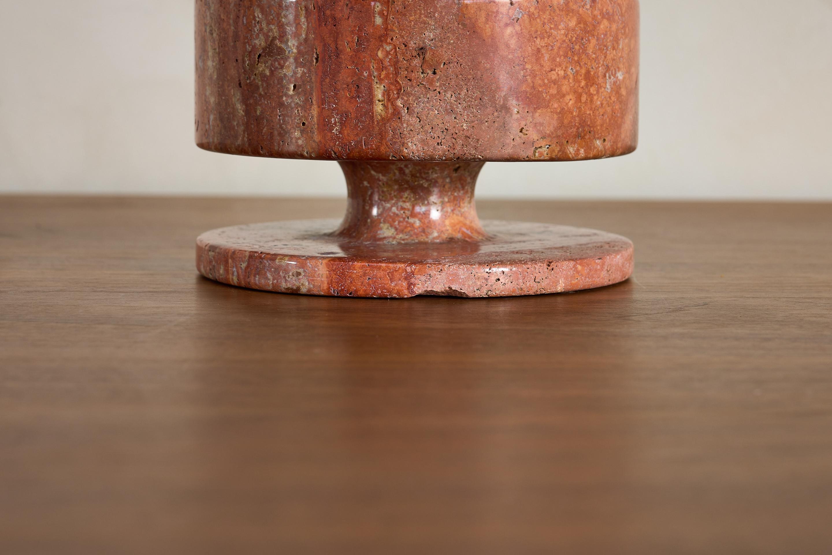 Mid-20th Century Angelo Mangiarotti Marble Catch All For Sale