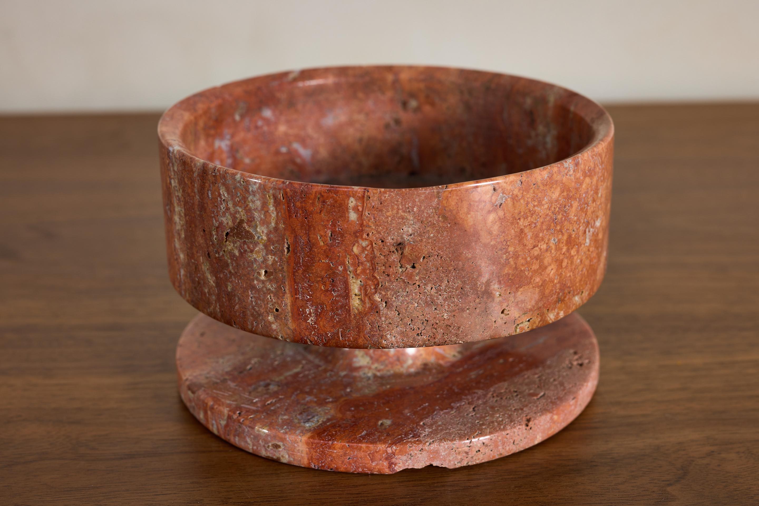 Angelo Mangiarotti Marble Catch All For Sale 2
