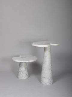Angelo Mangiarotti marble side tables 'Eros' for Skipper