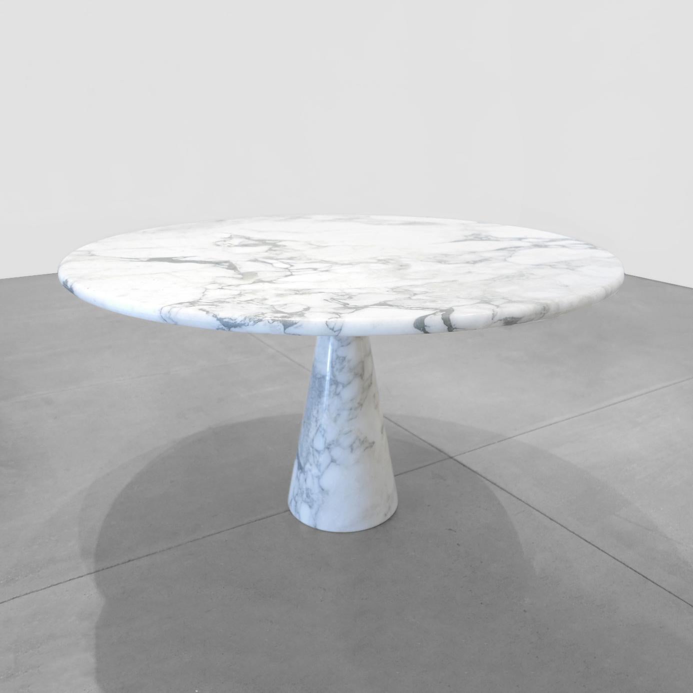 Marbre Table en marbre Angelo Mangiarotti en vente