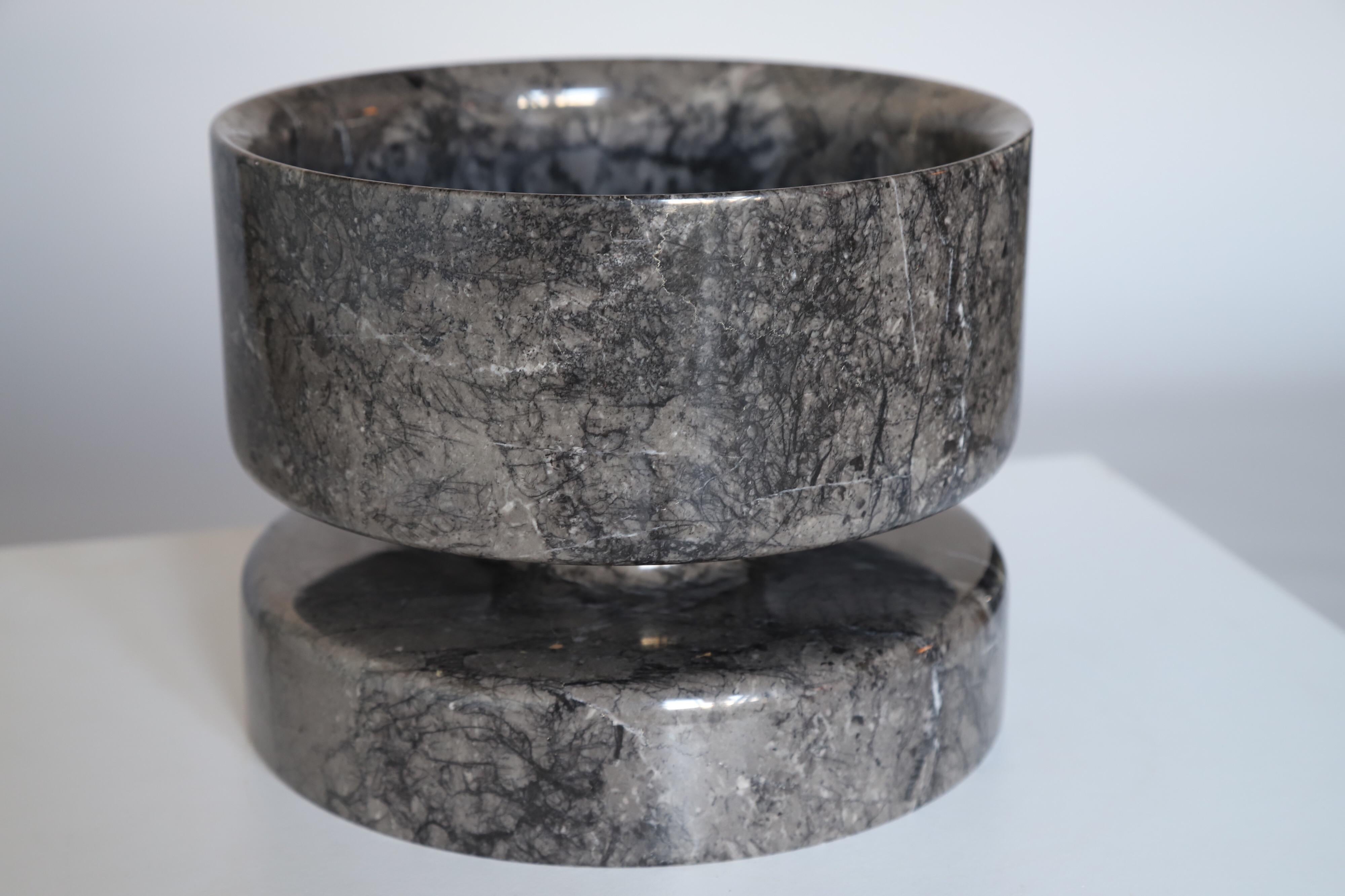 Angelo Mangiarotti Marble Vessel Bowl for Knoll 4