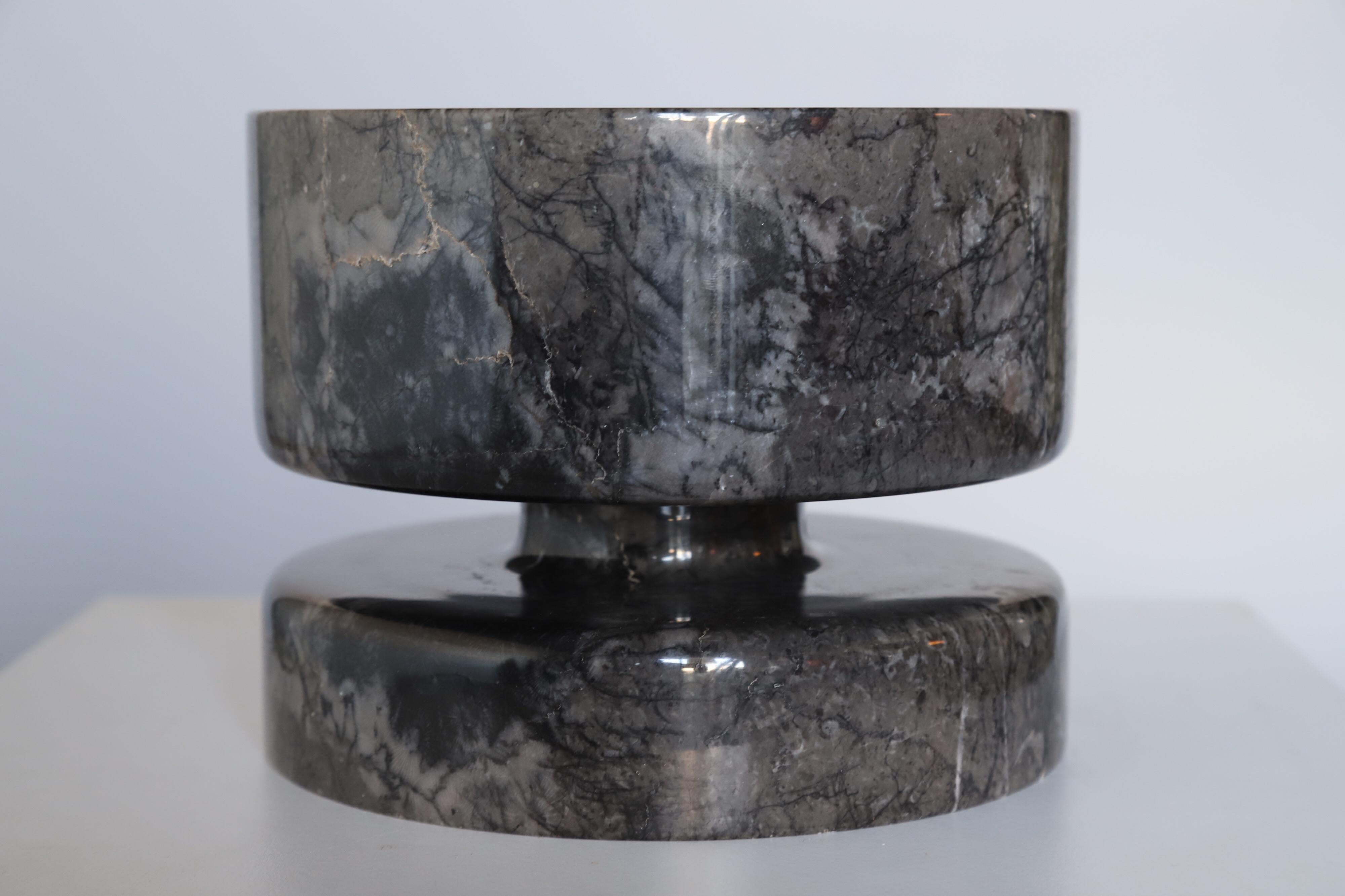 Angelo Mangiarotti Marble Vessel Bowl for Knoll 5