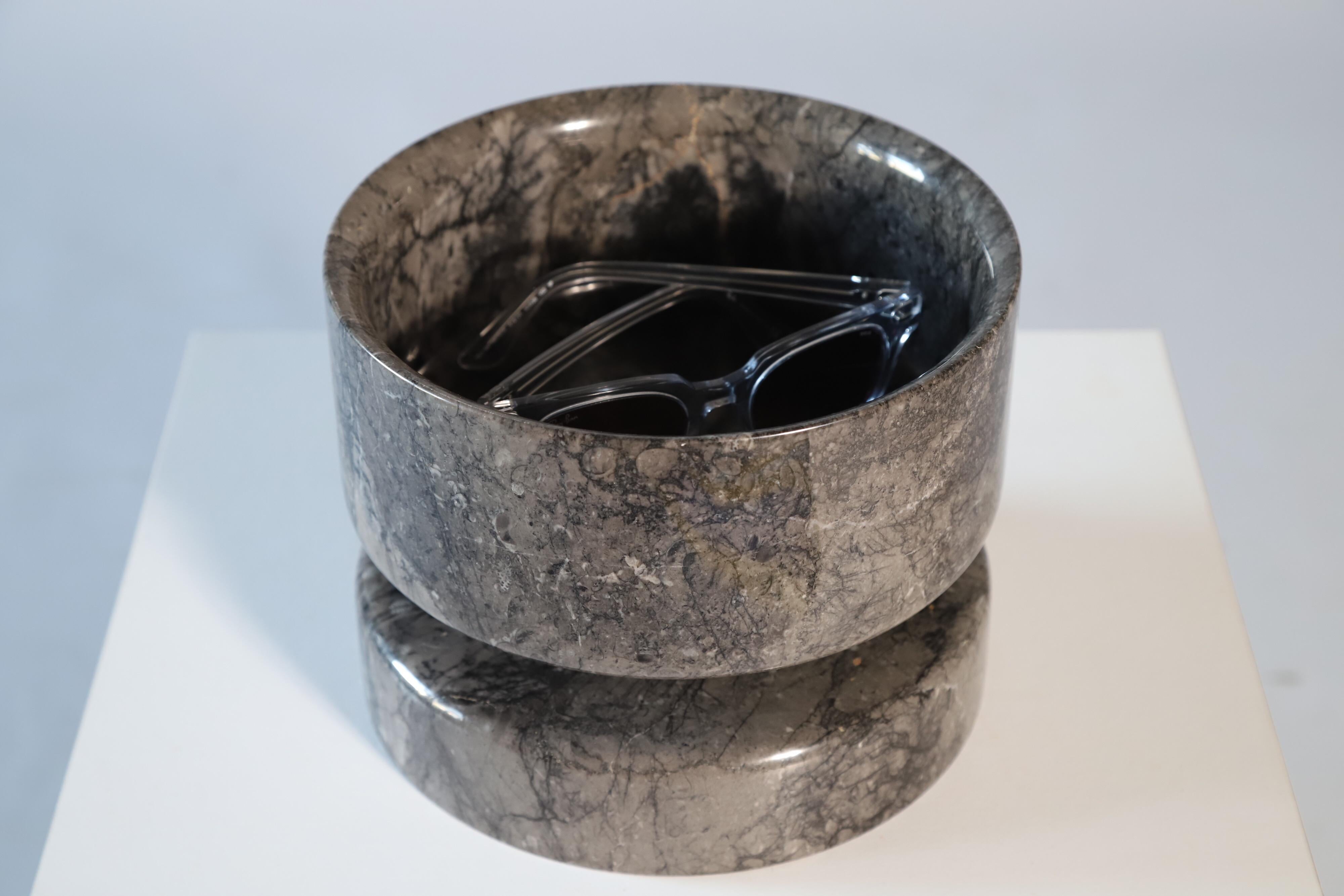 Angelo Mangiarotti Marble Vessel Bowl for Knoll 7