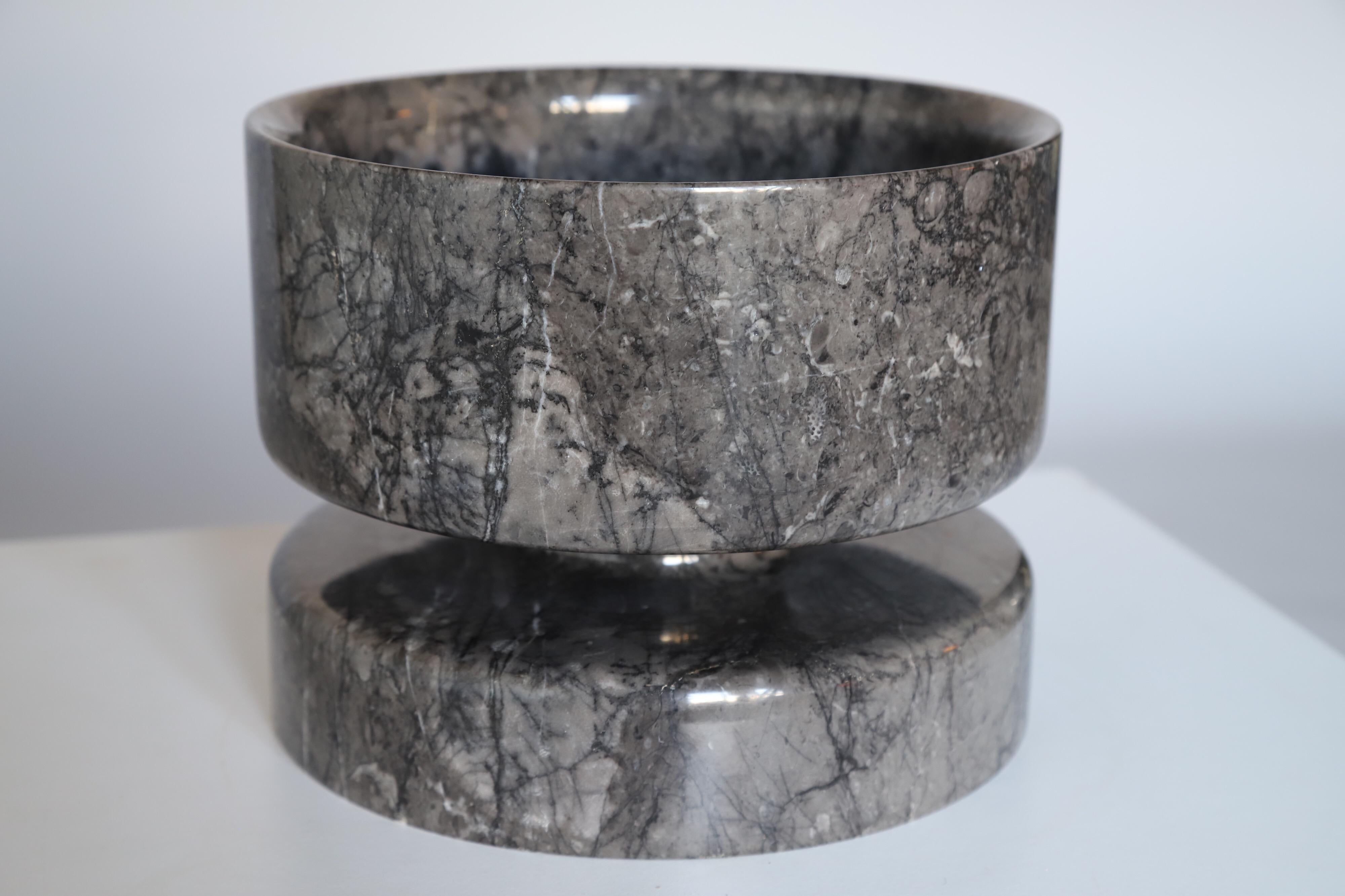 Angelo Mangiarotti Marble Vessel Bowl for Knoll 3