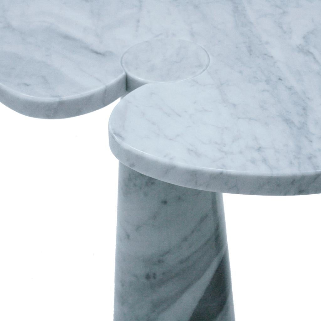 Angelo Mangiarotti Mid-Century Modern Serie Eros Marble Italian Side Table 4