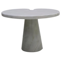 Angelo Mangiarotti Mid-Century Modern Serie Eros Marble Italian Side Table