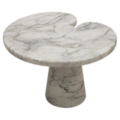 Angelo Mangiarotti Mid-Century Modern Serie Eros Marble Italian Side Table