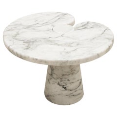 Angelo Mangiarotti Mid-Century Modern Serie Eros Marble Italian Side Table