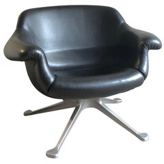 Angelo Mangiarotti Midcentury 1110 Lounge Chair, Cassina, 1963