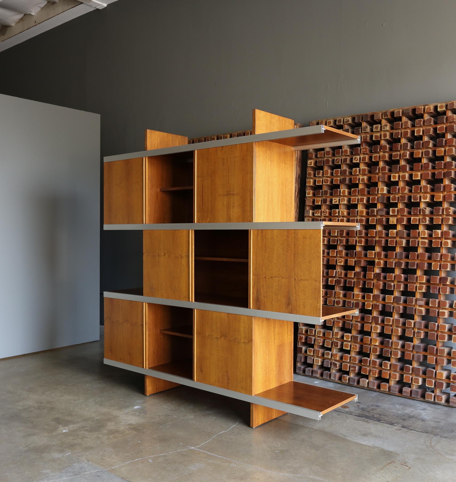 Angelo Mangiarotti Multiuse Cabinet for Poltronova, circa 1965 In Good Condition In Costa Mesa, CA