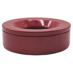 Angelo Mangiarotti per Danese Posacenere Rosso "Barbados", Italia 1960s