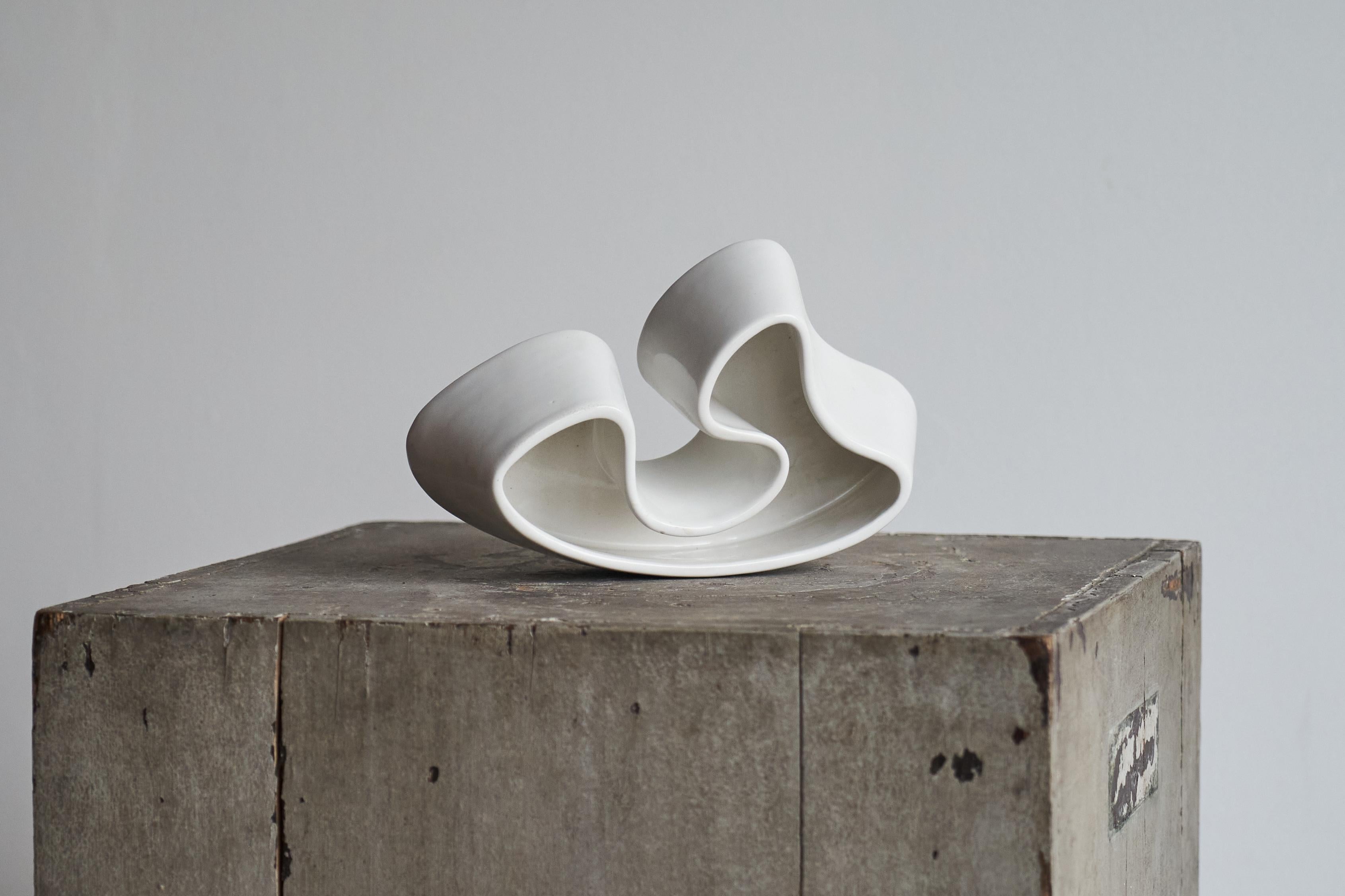 Angelo Mangiarotti Rare Ceramic Object 'Tremiti Formalibera' Danese Milano 1964 For Sale 3
